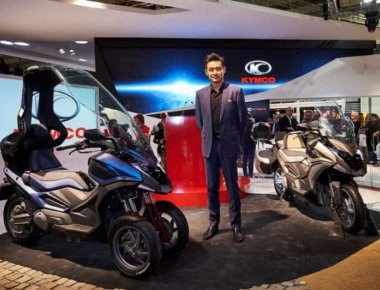 Η επανάσταση της Kymco με το ηλεκτρικό της σκούτερ